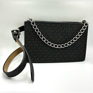 MICHAEL Michael Kors Black Chain Crossbody Bag